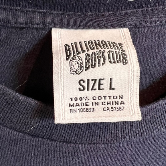 Billionaire Boys Club Men’s Large Blue T-Shirt - Picture 4 of 5